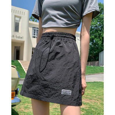 [1折价36.9元叠加优惠券]唐狮冬季新款女纯色包臀裙短裙百搭时尚休闲别致减龄ins