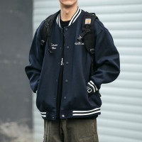 唐狮棒球领复古美式棒球服短款外套外套男秋季棒球服外套男秋季外套男