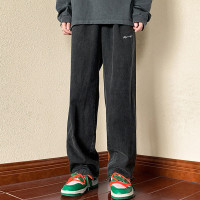 唐狮男士牛仔裤长裤直筒牛仔裤男式牛子裤男牛仔长裤男生裤子裤子男