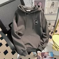 [2.5折价99元]唐狮春季卫衣女新款韩版宽松简约连帽左胸刺绣字母上衣百搭