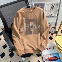 [2.5折价72元]唐狮春季新新款卫衣女圆领学院风字母简约设计休闲时尚运动潮