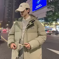 [3件8.5折339.9元,叠加优惠券]唐狮冬季羽绒服男新款男小细节连帽男款羽绒服男装冬季羽绒服