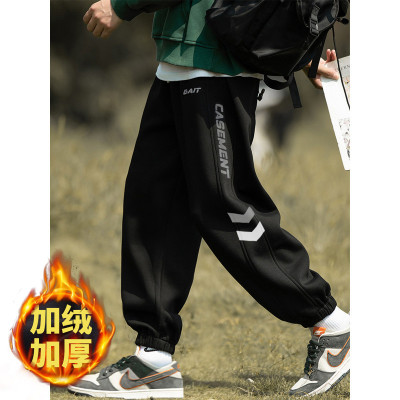 [8.5折价93.4元叠加优惠券]唐狮秋季裤子男男长裤男休闲裤长裤男束脚休闲长裤宽松休闲裤休闲男裤