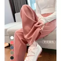 [1折价39.9元,叠加优惠券]唐狮休闲阔腿裤女宽松休闲高腰垂感阔腿裤时尚窄版阔腿裤休闲长裤女