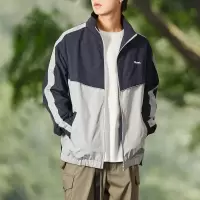 [1折价62.9元,叠加优惠券]唐狮外套男夹克外套男男士外套新款男外套立领拼接绣花外套