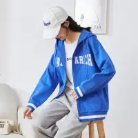 [3件8.5折118.9元,叠加优惠券]唐狮秋冬季外套女新款运动休闲风韩版宽松连帽学院风字母上衣