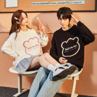 [2.5折价112元]草莓熊联名唐狮秋冬季新款情侣毛衣休闲宽松圆领打底针织衫