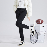 唐狮羽绒裤女外穿时尚高腰新款加厚保暖防寒束脚女士棉裤冬