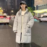 [2.5折价379.9元,叠加优惠券]唐狮羽绒服女长款冬季外套新款高级感超好看立领加厚面包服K