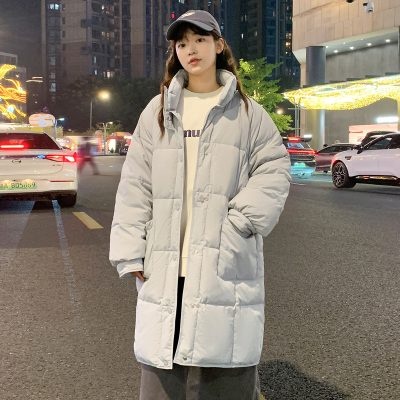 [2.5折价379.9元,叠加优惠券]唐狮羽绒服女长款冬季外套新款高级感超好看立领加厚面包服K