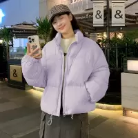 [3件8.5折339.9元,叠加优惠券]唐狮冬装新款鸭绒羽绒服女短款轻薄款小个子秋冬保暖外套K