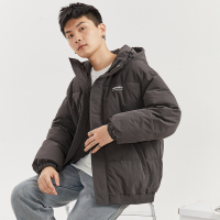 [2.5折价155元]唐狮秋冬季新款棉衣男士短款连帽加厚外套上衣服保暖袄子潮牌