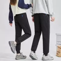 [3件8.5折220.9元,叠加优惠券]唐狮冬装新款情侣束腿羽绒裤男女外穿显瘦白鹅绒运动卫裤G