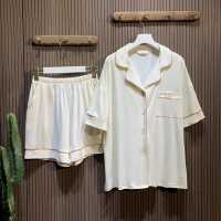 唐狮情侣睡衣女夏家居服女士睡衣短袖宽松家居服女士可外穿