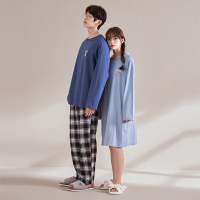 [1折价50元]猫和老鼠联名唐狮新款情侣睡衣薄款家居服男女短袖睡裙