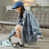 唐狮新款春秋女牛仔外套休闲上衣短款小个子牛仔衣ins潮Q