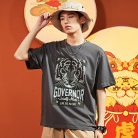 唐狮 男士短袖短袖男士T恤图案圆领短袖t男装短袖T恤男款T恤短袖