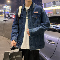 唐狮 外套男牛仔外套金属小标款牛仔外套男式外套男装外套男士外套