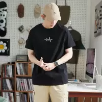 [1折价26.9元,叠加优惠券]唐狮 男款T恤短袖图案圆领短袖男款短袖男T恤夏男短袖