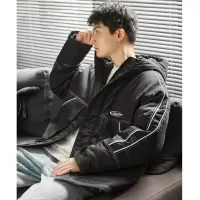 [1折价99.9元叠加优惠券]唐狮 男装冬季外套棉服男冬季时尚宽松连帽棉衣棉服男棉衣男冬季外套