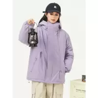 [3件8.5折152.9元,叠加优惠券]唐狮春款外套女新款设计感工装夹克春秋季户外冲锋少年上衣