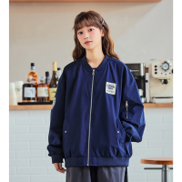 [8.5折价195.4元叠加优惠券]唐狮春秋季新款女棒球服外套女小众设计感短款休闲外套中性