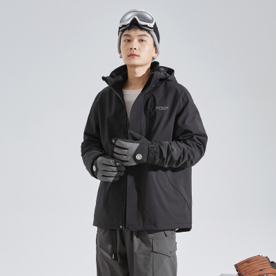 [3件8.5折424.9元,叠加优惠券]唐狮冬季新款羽绒服男连帽宽松冲锋少年上衣户外工装外套加厚