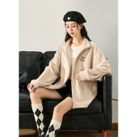 唐狮女迪士尼玩具总动员草莓熊小图摇粒绒外套