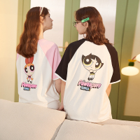 [直降价128元]唐狮飞天小女警系列睡裙睡衣短袖夏季遛弯可外穿家居服女新品