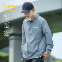[2.5折价90元]唐狮男士外套休闲外套防晒衣男男士防晒衣男左胸小文字连帽防晒外套