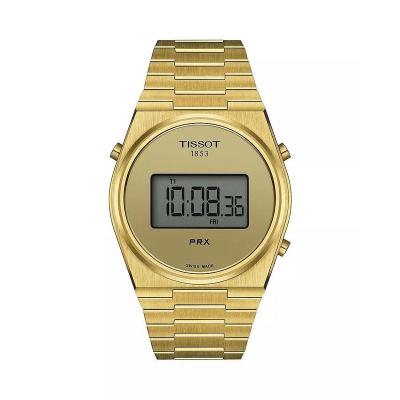 天梭TISSOT PRX Digital 石英 商务休闲 时尚百搭 运动防水男士腕表