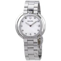 宝路华(Bulova)Scratch Resistant Sapphire商务休闲 时尚百搭 运动防水女士腕表