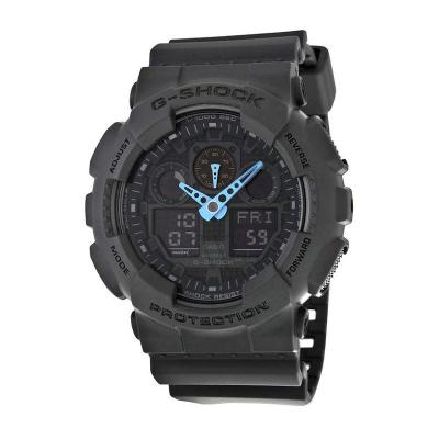 卡西欧(CASIO) 时尚百搭 运动防水 男士 G-Shock 灰色树脂灰色表盘 GA100C-8ACR