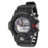 卡西欧(CASIO) 时尚百搭 经典简约防水 男士 G-Shock 黑色树脂数字表盘手表