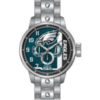 因维克塔(INVICTA) NFL Philadelphia Eagles费城老鹰队 GMT 石英男士手表 45127