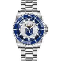 因维克塔invicta MLB 不锈钢棕色、银色、白色和蓝色表盘手表 商务休闲 时尚百搭 石英表IN43465