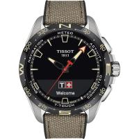 TISSOT天梭 T-Touch Connect太阳能防磁钛金属表壳石英手表商务休闲时尚百搭T1214204705107