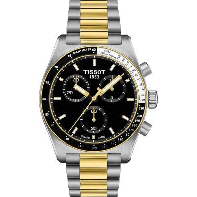 天梭TISSOT PR516计时码表316L不锈钢石英手表商务休闲时尚百搭防水男士T1494172205100