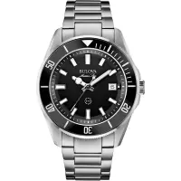 宝路华(Bulova)Marine Star“B 系列 三指针 石英表 商务休闲 时尚百搭运动防水男士腕表98B203