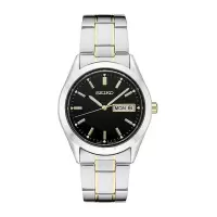 SEIKO 精工 男表 Essentials 新款 经典日常商务休闲简约气质日历星期百搭通勤石英表男表SE-SUR363