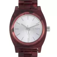 尼克松Nixon女式 Time Teller Acetate 1银色表盘手表商务休闲时尚百搭运动防水A121420000