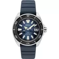 精工(SEIKO)男士 Prospex 硅胶蓝色表盘时尚百搭机械手表 休闲百搭经典百搭防水 SRPF79 生日礼物