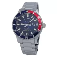 Orient 东方双狮 Star 不锈钢蓝色表盘男士自动机械腕表 男表 运动休闲 43.6 mm