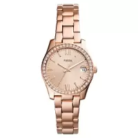 Fossil 化石 SCARLETTE 系列 商务休闲时尚石英表 运动防水女士腕表 32mm FS151M02B-F11