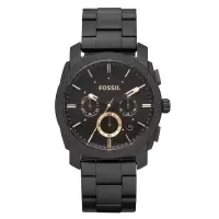 Fossil 化石 Chronograph 系列 个性潮流三眼 商务休闲 时尚百搭 男士腕表 FS152E00C-Q11