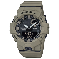 CASIO 卡西欧 G-SHOCK 手表 双时区计时闹钟自动日历运动跟踪男士户外防水腕表