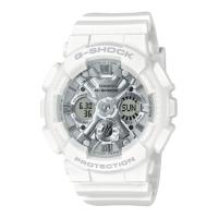 CASIO 卡西欧 G-SHOCK 24女式200m防水白色清新百搭抗冲击运动休闲腕表GMA-S120VA-7AJF