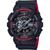 卡西欧(CASIO)男款GSHOCK黑红heritage系列石英手表200米防水防磁抗震