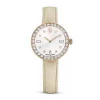 施华洛世奇(SWAROVSKI)女士石英表玫瑰金镶钻防水精致时尚腕表