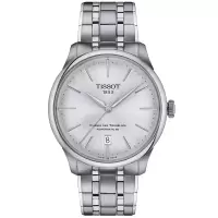 天梭(TISSOT)瑞士自动机械表经典设计防水不锈钢腕表女款39毫米